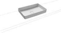 Kaldewei Waschtisch-Schale Miena, Modell 3185 ohne &Uuml;berlauf 580x380, 909606003001