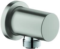GROHE Wandanschlussbogen Rainshower 27057 DN 15 supersteel, 27057DC0 27057DC0