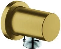 GROHE Wandanschlussbogen Rainshower 27057 DN 15 cool sunrise geb&uuml;rstet, 27057GN0