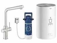 Grohe 30327DC1, Grohe Armatur und Boiler Red Duo 30327 30327 M-Size L-Auslauf