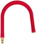 Grohe Schlauchauslauf 30321 f&uuml;r Essence K&uuml;chenarmatur mit Profibrause rot, 30321DG0