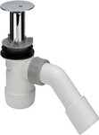 Viega Ablaufgarnitur Duoplex 6934 in 70mm x DN40/50 Kunststoff verchromt 327460