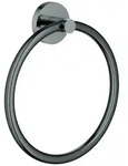 GROHE Handtuchring Essentials 40365 hard graphite, 40365A01 40365A01