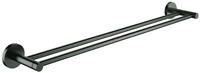 GROHE Doppel-Badetuchhalter Essentials 40802 654mm hard graphite geb&uuml;rstet,...