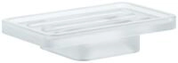 Grohe Seifenschale Selection Cube 40806 f&uuml;r Halter davinci satin weiss, 40806000