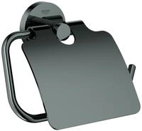 GROHE WC-Papierhalter Essentials 40367 mit Deckel hard graphite, 40367A01 40367A01