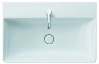 Duravit DuraSquare Waschtisch Wei&szlig; Hochglanz 800 mm - 2353800071 2353800071