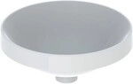 Geberit VariForm Einbauwaschtisch, rund d: 40cm, ohne Hahnloch, ohne &Uuml;berlauf,