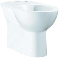 Grohe Stand-WC f&uuml;r Kombination Bau Keramik 39429 ohne Sp&uuml;lkasten alpinwei&szlig;,