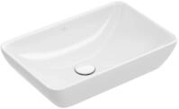 Villeroy & Boch Halbeinbau-AWT Venticello 4113 550x 360mm ohne Hahnloch mit &Uuml;berlauf