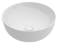 Villeroy & Boch Aufsatzwaschtisch Artis 4179 430x430mm, D:430mm ohne Hahnloch ohne