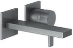 Keuco EHM Waschtischarmatur Edition 11 51116, Wandmont.,Ausl.187 mm,Schwarzchrom