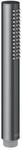 Keuco Stabhandbrause Edition Atelier 56080, Schwarzchrom geb&uuml;rstet, 56080130100