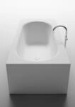 Riho freistehende Badewanne Madrid 180x86x54cm,wei&szlig; matt, B124001105 B124001105