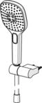 Hansa Wannenset Hansaactivejet 8438 0233 wei&szlig;/chrom, 84380233 84380233