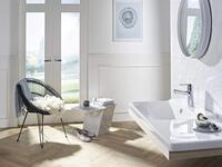 Hansa Waschtischarmatur Hansadesigno 5172 o. Ablaufgarnitur, verchromt, 51722283