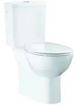 GROHE Set Stand-WC Kombination Bau Keramik 39346 alpinwei&szlig;, 39346000 39346000