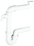 Dallmer Raumspar-Siphon 121, 1 1/2" x DN 40, 040213 040213