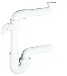 Dallmer Raumspar-Siphon 121, 1 1/2" x DN 50, 040237 040237
