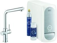 Grohe Blue Home Starter Kit 31454 Bluetooth/WIFI L-Auslauf chrom, 31454001...