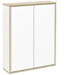 Fackelmann FINN Spiegelschrank,60x75x20,5,Wei&szlig;-AsEi,2T,Push, 84633 84633