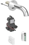 Geberit Waschtischarmatur Piave, Wandmontage mit UP-Funktion Genr. L 17cm mit