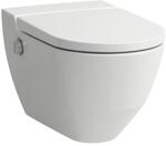 Laufen Wand-Tiefsp&uuml;l-Dusch-WC CLEANET NAVIA 580x360mm sp&uuml;lrandlos wei&szlig; matt,