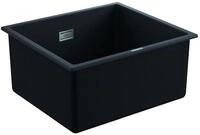 GROHE Kompositsp&uuml;le K700 Unterbau 31653 1 Becken 457x406mm granit schwarz, 31653AP0