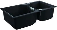 GROHE Kompositsp&uuml;le K700 31658 2 Becken 900x500mm granit schwarz, 31658AP0 31658AP0