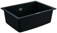 GROHE Kompositsp&uuml;le K700 Unterbau 31655 1 Becken 610x460mm granit schwarz, 31655AP0