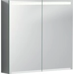 Geberit Option Spiegelschrank mit Beleuchtung zwei T&uuml;ren, 75x70x15cm, 500205001