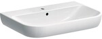 Geberit Smyle Waschtisch, 70x48cm mit Hahnloch, mit &Uuml;berlauf, KeraTect, 500248018