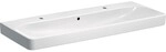 Geberit Smyle Square Waschtisch, 120x48cm zwei Hl., mit &Uuml;berlauf, 500253011