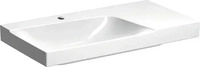 Geberit Xeno2 Waschtisch m. Ablagefl&auml;che rechts, 90x48cm mit Hahnloch, ohne