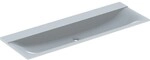 Geberit Xeno2 M&ouml;belwaschtisch, 140x48cm ohne Hahnloch, ohne &Uuml;berlauf, weiss-alpin,