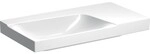 Geberit Xeno2 Waschtisch m. Ablagefl&auml;che rechts, 90x48cm ohne Hahnloch, ohne