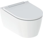 Geberit ONE Set Wand-WC mit WC-Sitz weiss/glanzverchromt, 500202011 500202011