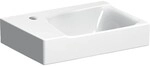 Geberit Xeno2 Handwaschbecken, 40x28cm Hahnloch links, ohne &Uuml;berlauf, 500528011