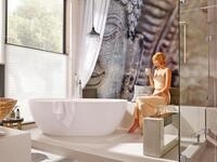 Riho freistehende Badewanne Bilbao 170x80x55,5 wei&szlig; matt, (alte Nummer:...
