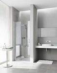 Kermi Pendel-Faltt&uuml;r Diga 2DR 1000x2000, silber hochglanz, ESG klar, DI2DR10020VAK