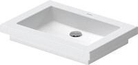 Duravit Einbauwaschtisch Wei&szlig; Hochglanz 580 mm - 0317580000 0317580000