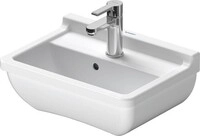 Duravit Starck 3 Handwaschbecken Wei&szlig; Hochglanz 450 mm - 0750450000 0750450000