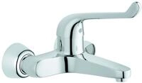 GROHE Sicherheitsmisch-WT-Batt. Euroeco Special 32795 Wandm. Gussauslauf chrom