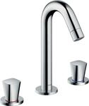 Hansgrohe 3-Loch Waschtischarmatur Logis chrom , 71133000 71133000
