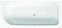 Bette Rechteck-Badewanne Ocean-Lowline 8837, 170x80x38 cm FE rechts &Uuml;berlauf vorne