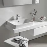 LAUFEN Aufsatzwaschtisch LAUFEN Pro S 550x465, wei&szlig;, Unterseite geschliffen,