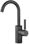 Dornbracht Waschtisch-Einhandbatterie mit Ablaufgarnitur META 33510661 Schwarz matt