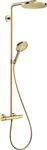 Hansgrohe Showerpipe Raindance Select S 240 1jet PowderRain Polished Gold-Optik,