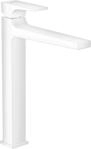 Hansgrohe Waschtischmischer 260 Metropol mattweiss mit Push-Open Ablaufgarnitur,