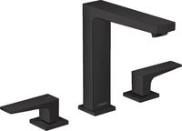Hansgrohe 3-Loch Waschtischarmatur 160 Metropol mattschwarz, 32515670 32515670